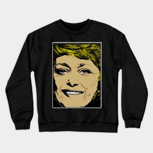 Pop Art Girl Women 1982s Crewneck Sweatshirt